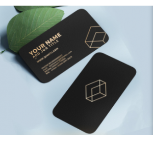 免费设计企业高档名片印刷简约卡片铜版纸制作特价明信片