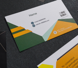 名片定制双面名片制作设计定做二维码名片印刷pvc